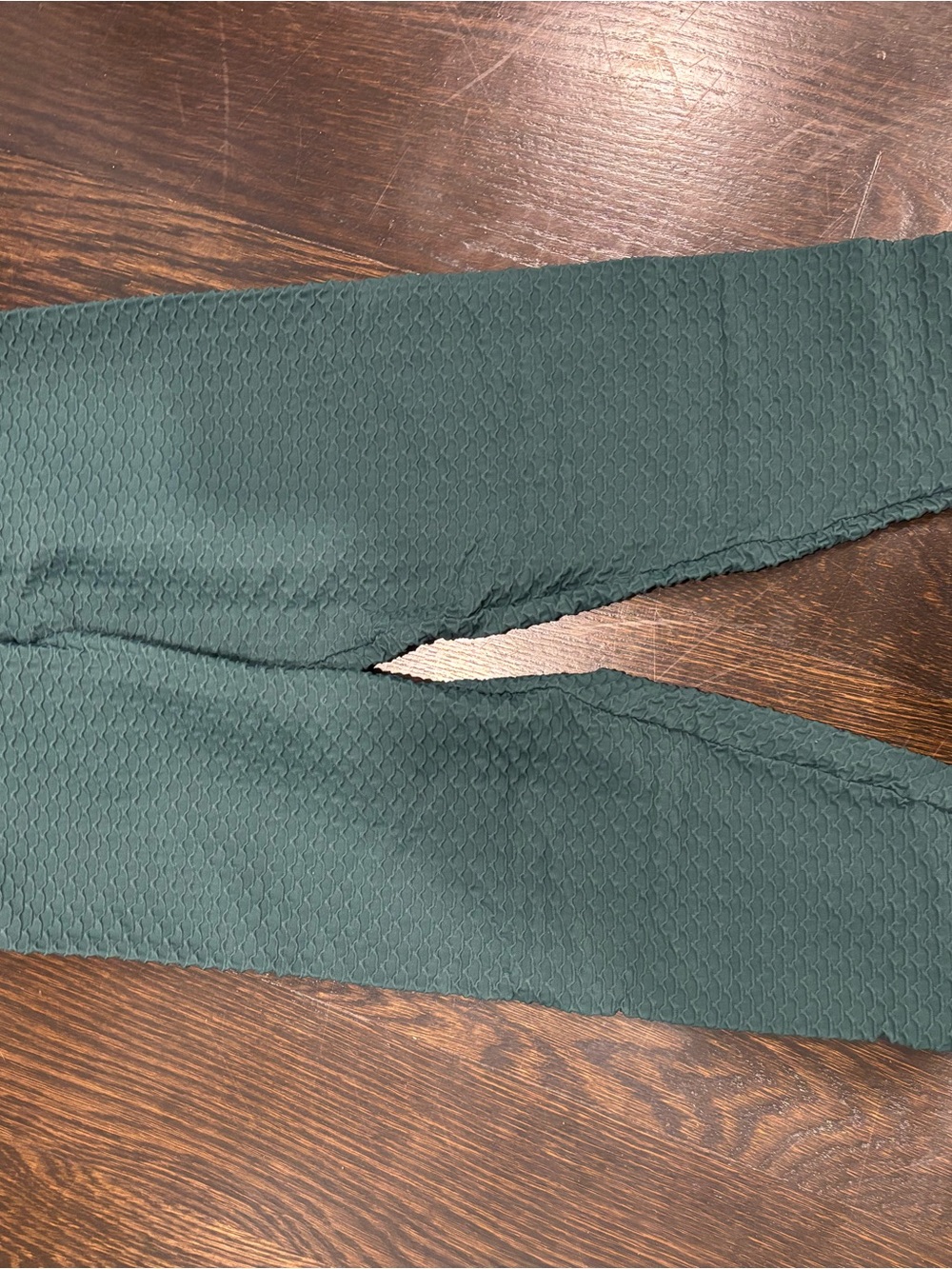 Booty by Brabants Textured Leggings - Forest Green